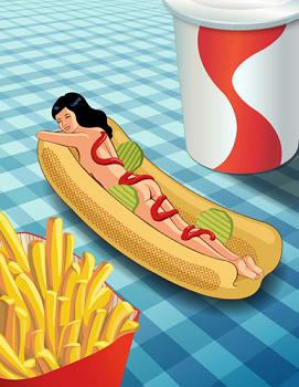 hot-dog-girl It's 3rd Annual Dog Days!